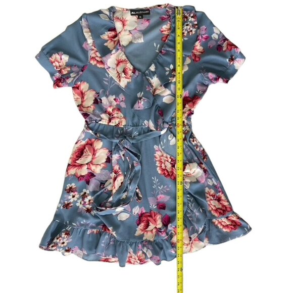 Jill Stuart Faux Wrap Floral Dress - Picture 12 of 12